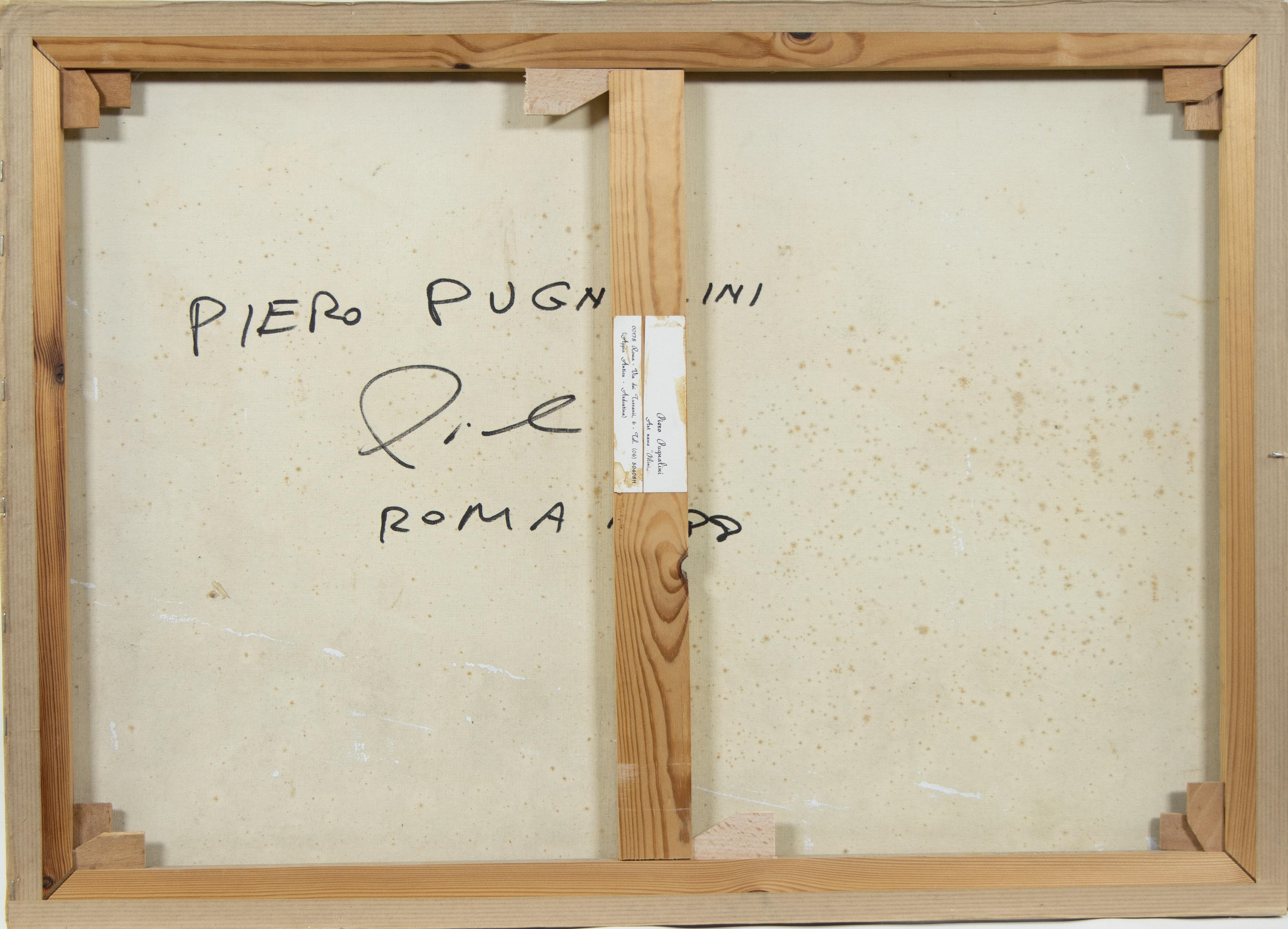 Artwork by Piero Pilini, Rome, Made of oil on canvas
