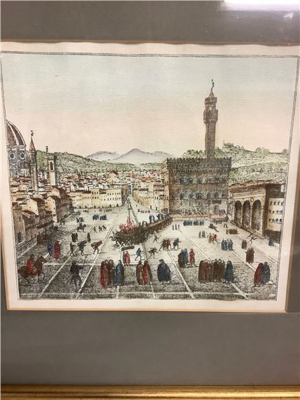 Francesco Rosselli | The Execution of Savonarola and Two Companions at ...