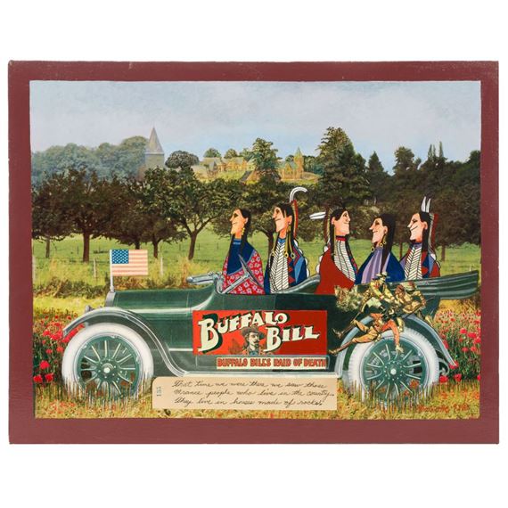 Mixed Media Collage - Arthur Amiotte