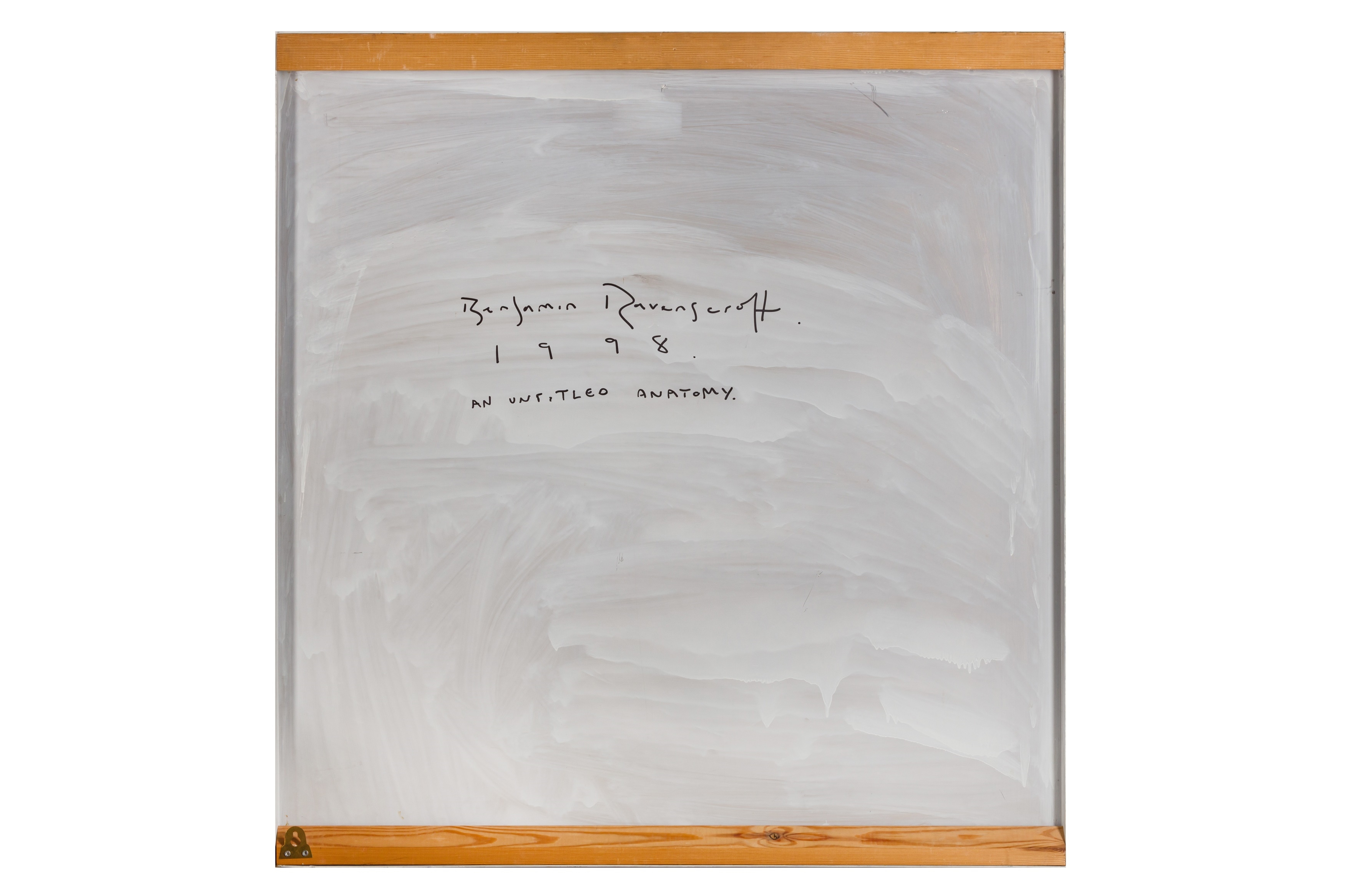 Artwork by Ben Ravenscroft, Untitled: Anatomy, Made of oil/acrylic on aluminium