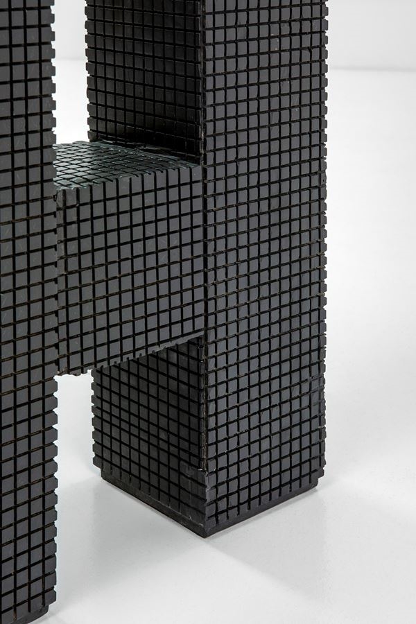 Artwork by Urano Palma, Tavolo, Made of carving milling, crystal.