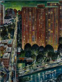 Metropolis: 36 Views of New York by Stipan Tadić Goes on View @ James Fuentes, NYC