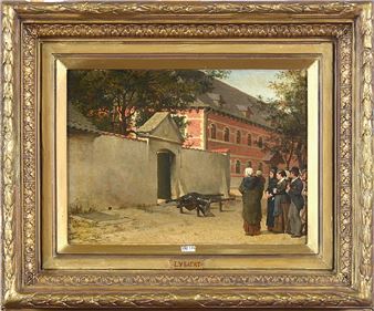 Le recueillement - Theophile Liebaert