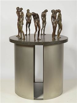 Ronde de huit personnages - Willy Peeters