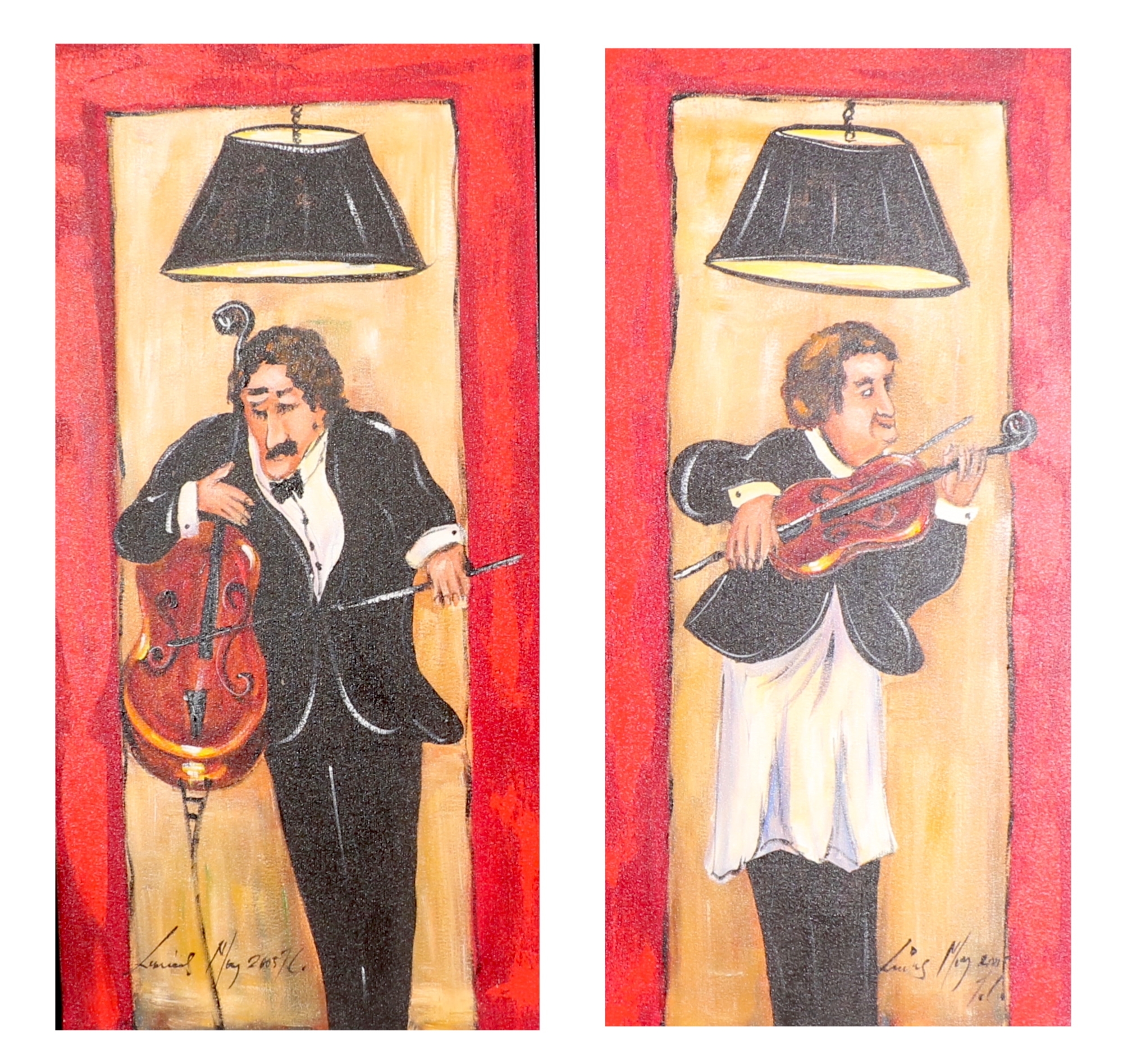 Louis May | VIOLINISTS (2005) | MutualArt