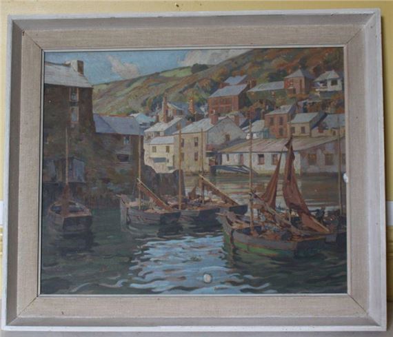 Polperro by Cyril Lavenstein, 1939