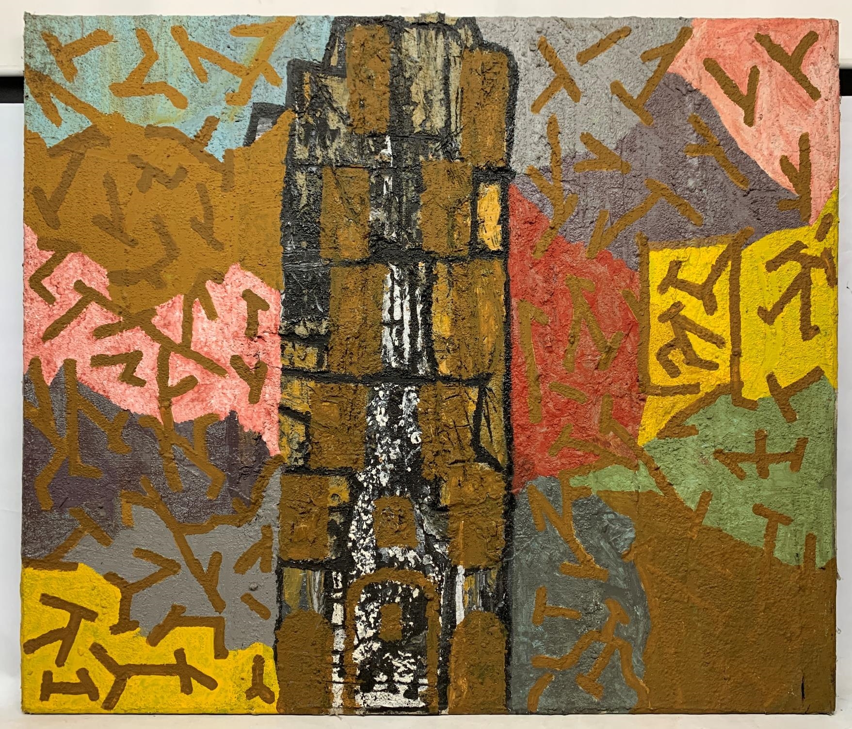 Artwork by Taller Diego Donner, Intervencion, Made of oil on canvas