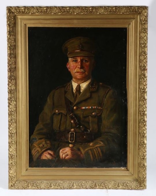 Edwin Swan | Portrait of a Military Officer | MutualArt