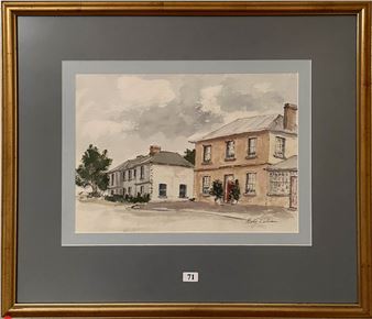 Country Street Scene - Betty Debman