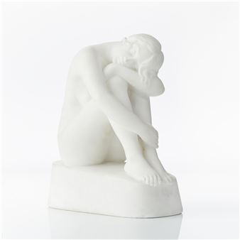 Sittande kvinna - Börje Börjeson