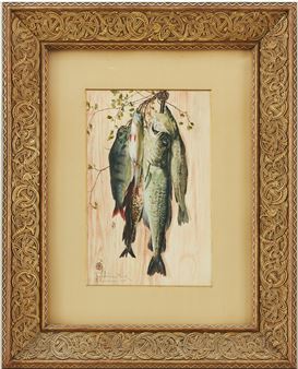 Fiskfångst - Hjalmar Falk