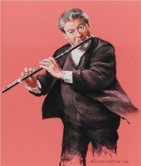 'JAMES GALWAY' by Michael Mcdade, 1995