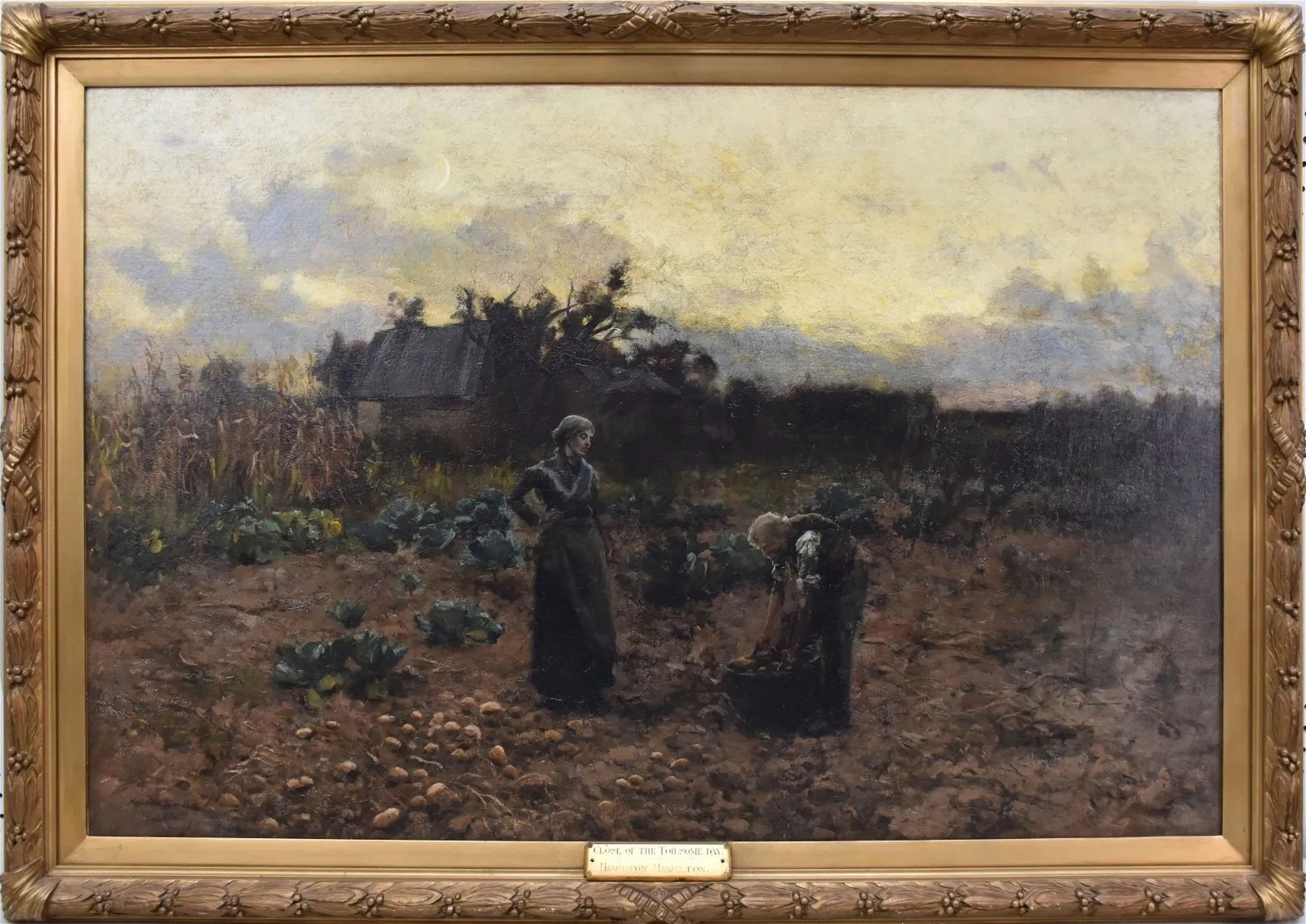 Hamilton Hamilton | Close of the Toilsome Day | MutualArt