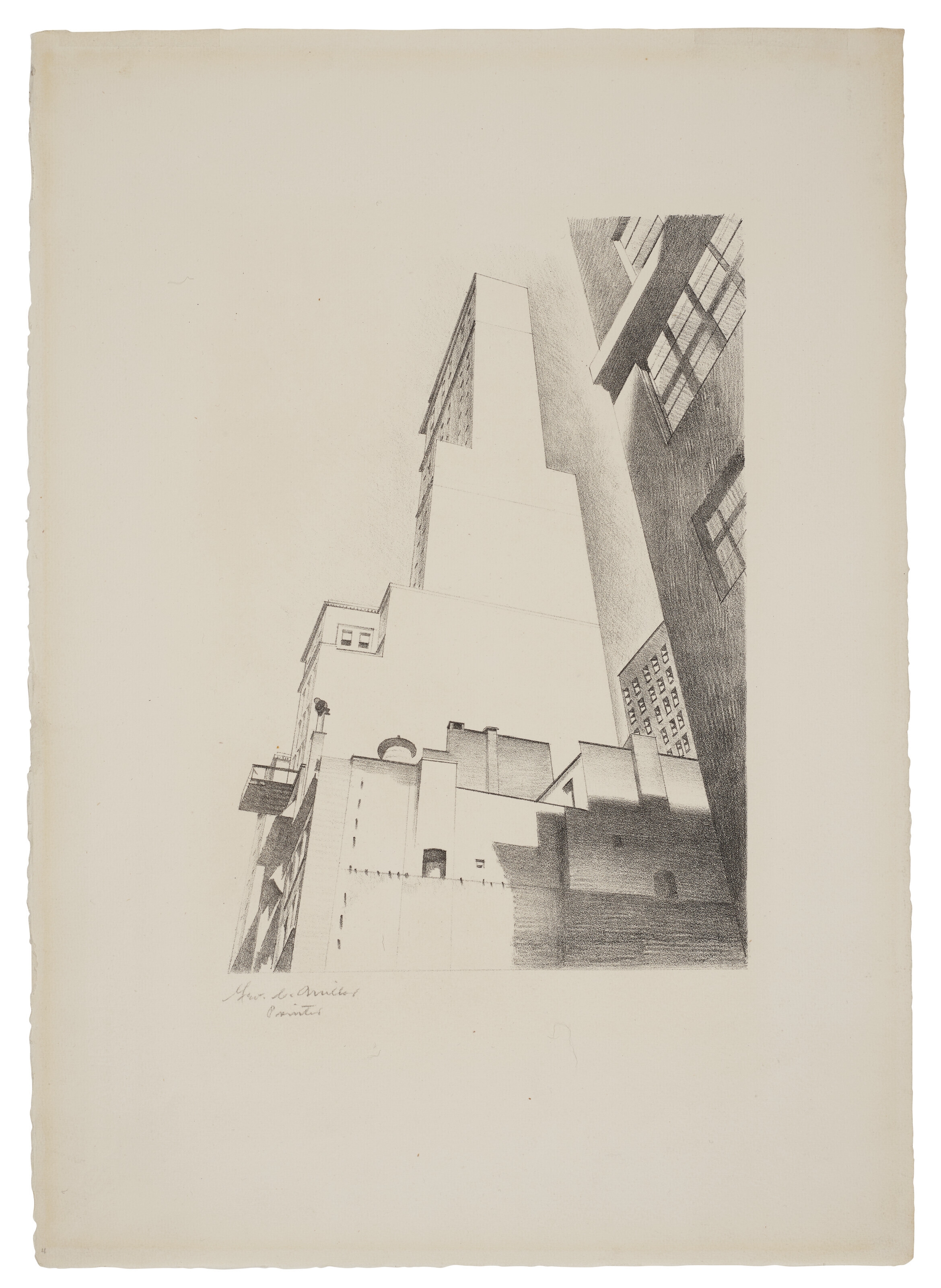 Charles Sheeler | The Delmonico Building (1926) | MutualArt