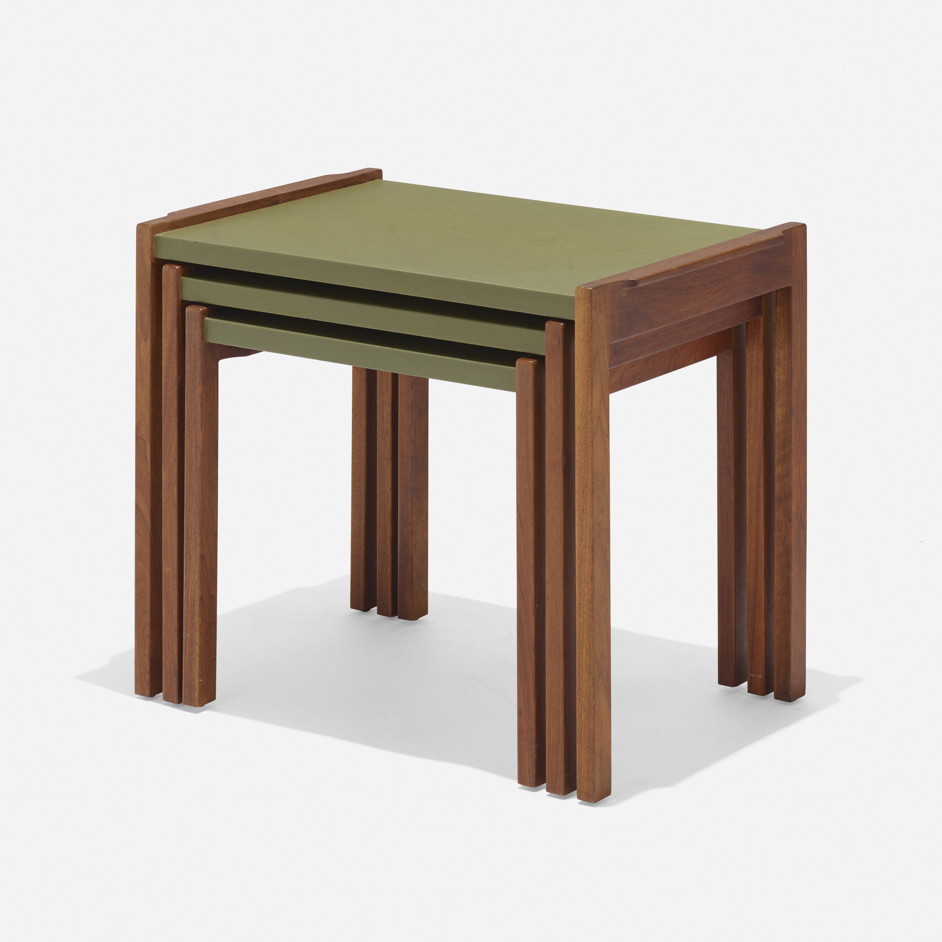 Jens Risom | Nesting tables, set of three (Circa 1965) | MutualArt