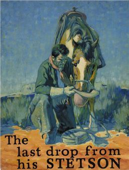 The Last Drop from his Stetson - Lon Megargee