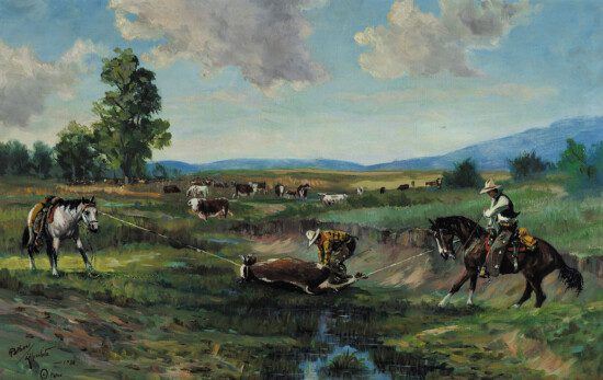 Branding by Raphael Lillywhite, dated 1930