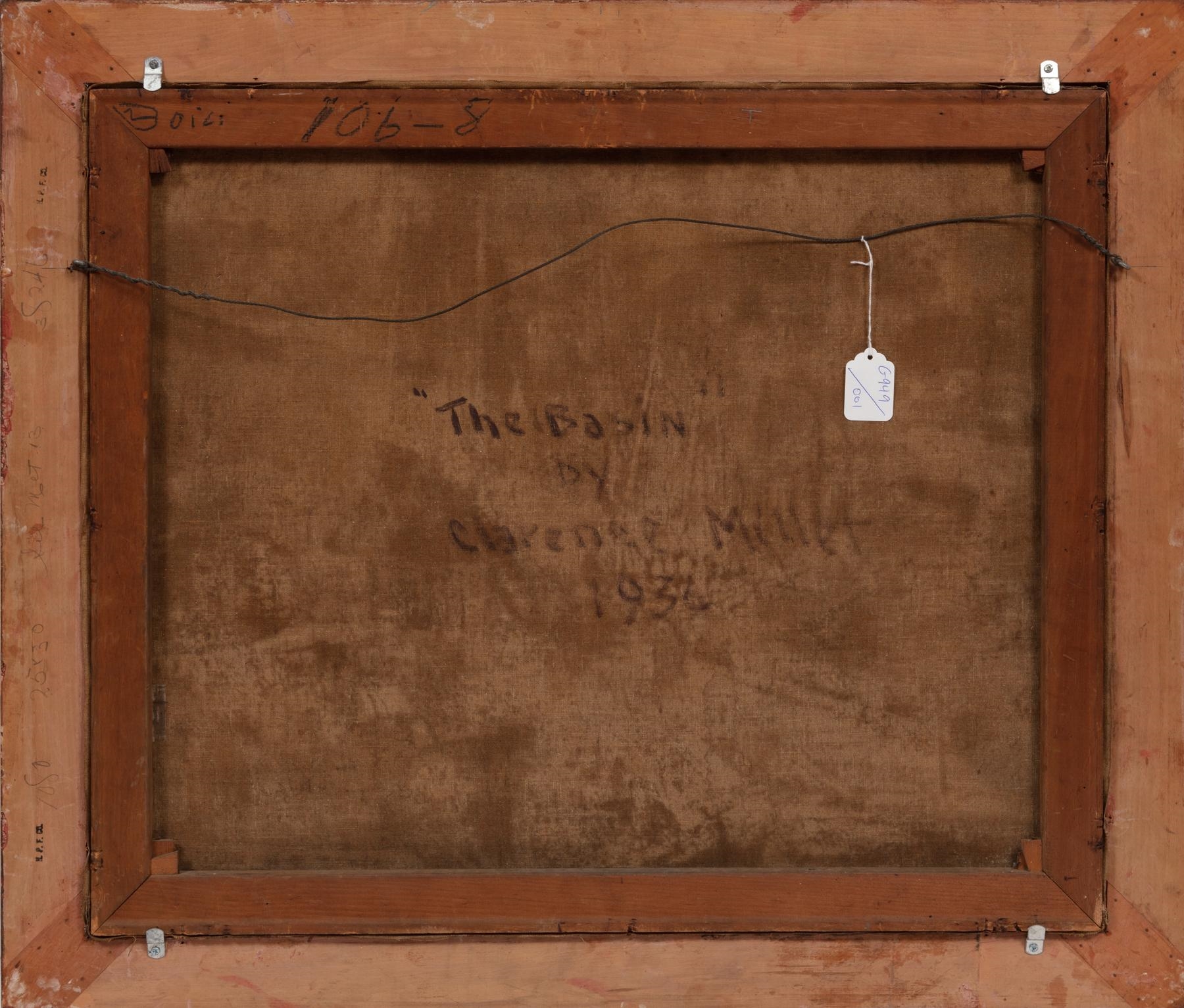 Clarence Millet The Basin (1936) MutualArt