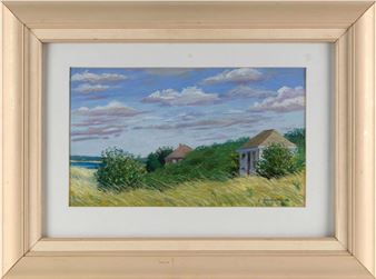 Cottages on the bay, Wellfleet, Massachusetts - Susan Grabowski