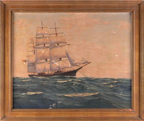 Clipper ship Golden Eagle by Charles Rosner