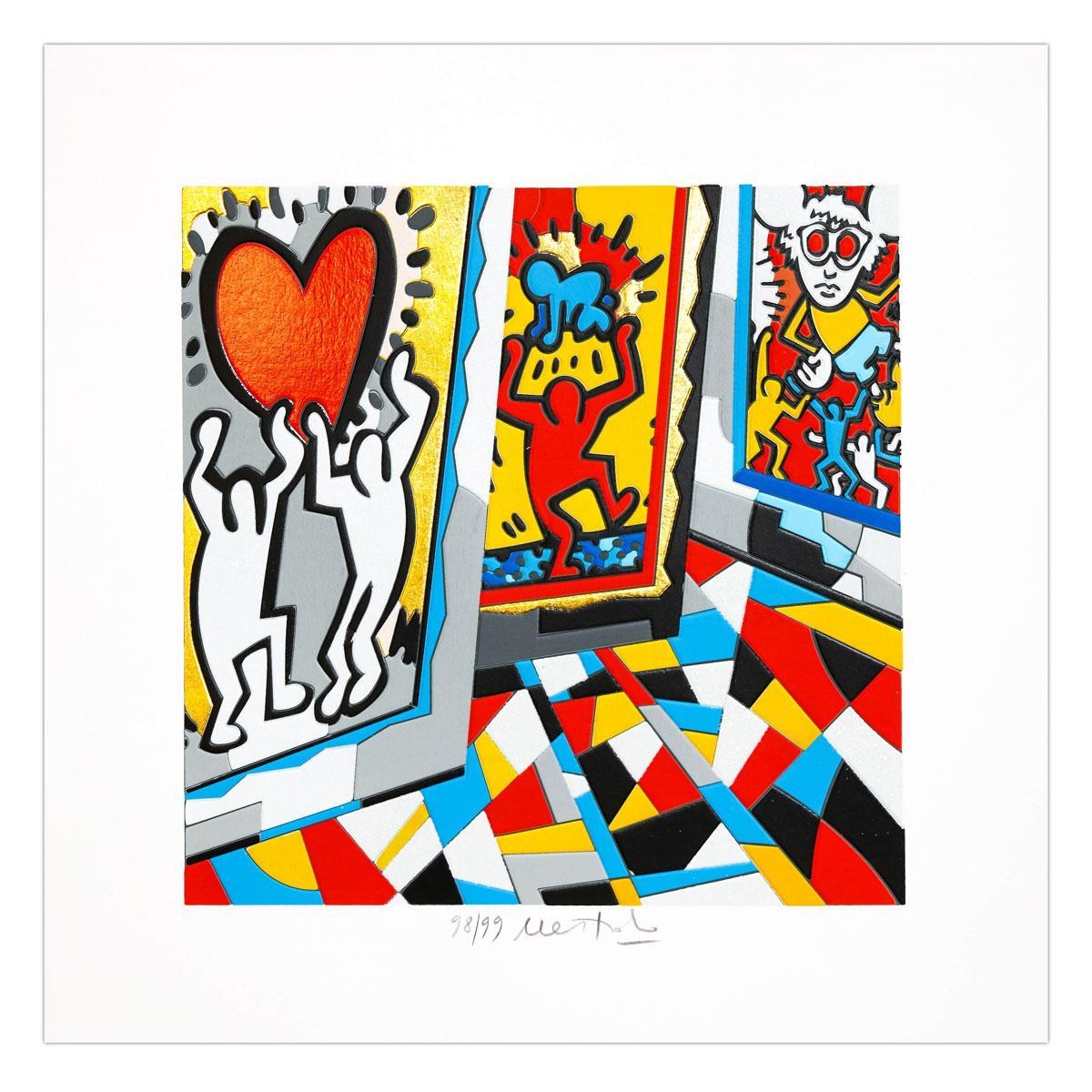 Ugo Nespolo Keithology MutualArt