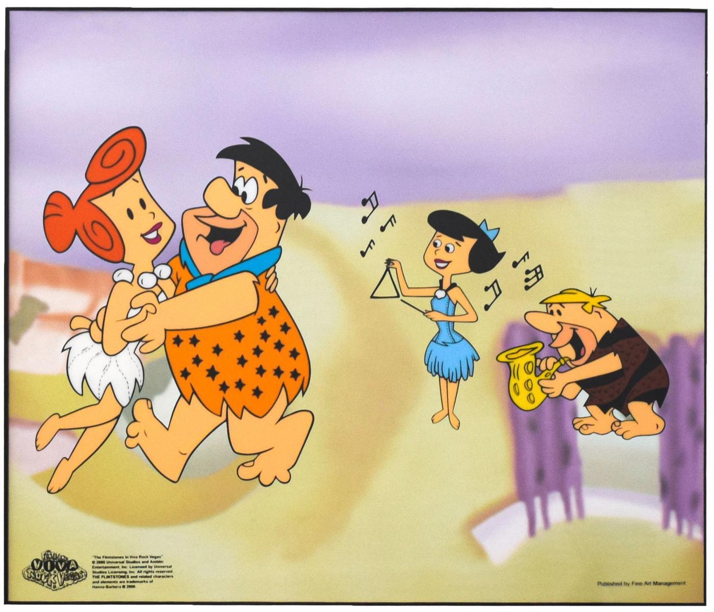 Hanna Barbera | Flintstones Jam Session | MutualArt
