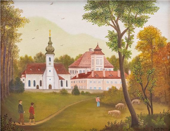 Schloss Aigen bei Salzburg by Regine Dapra