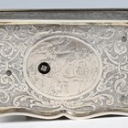 Artwork by Karl Griesbaum, Singing bird automaton musical box, Made of .800 silver