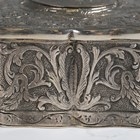 Artwork by Karl Griesbaum, Singing bird automaton musical box, Made of .800 silver