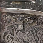 Artwork by Karl Griesbaum, Singing bird automaton musical box, Made of .800 silver