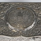 Artwork by Karl Griesbaum, Singing bird automaton musical box, Made of .800 silver