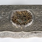 Artwork by Karl Griesbaum, Singing bird automaton musical box, Made of .800 silver