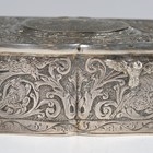 Artwork by Karl Griesbaum, Singing bird automaton musical box, Made of .800 silver