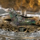 Artwork by Karl Griesbaum, Singing bird automaton musical box, Made of .800 silver