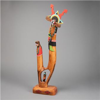 Water Maidens Katsinam Carving - Roger Pino