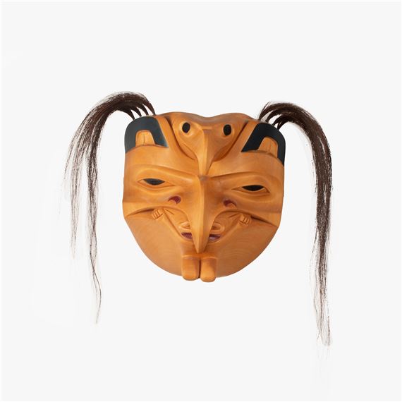 Eagle/Human Mask by Dempsey Bob, 2001