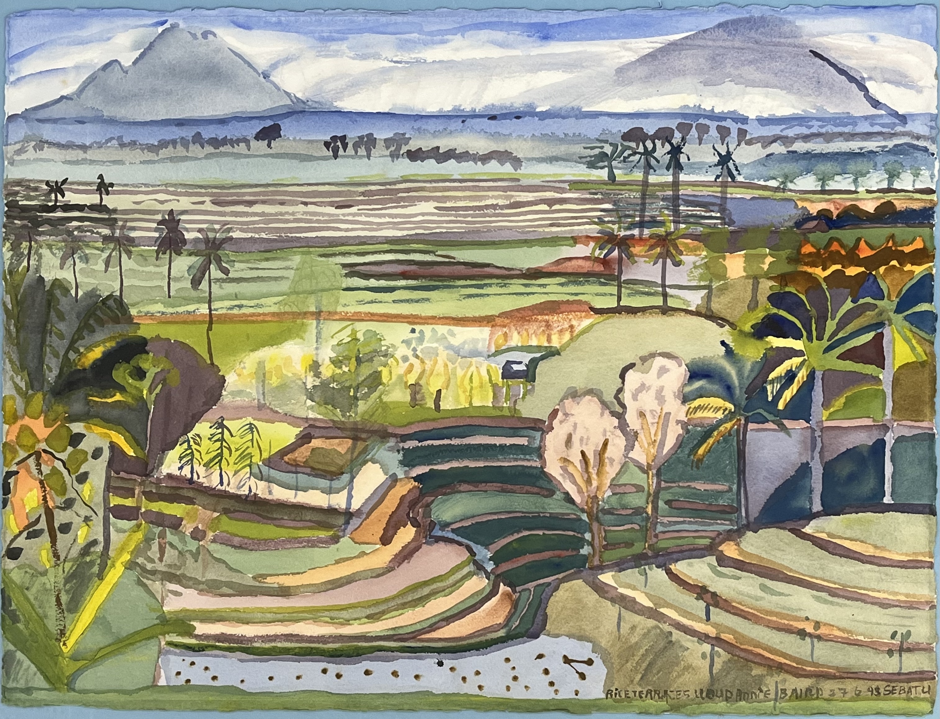 Annie Baird | Rice Terraces - Sebatu | MutualArt