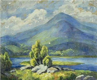 River Landscape - Sara Mae Hess