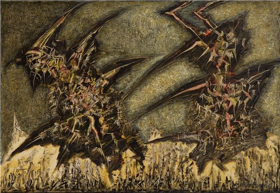 Picture "4/61" by Jerzy Tchórzewski, 1961