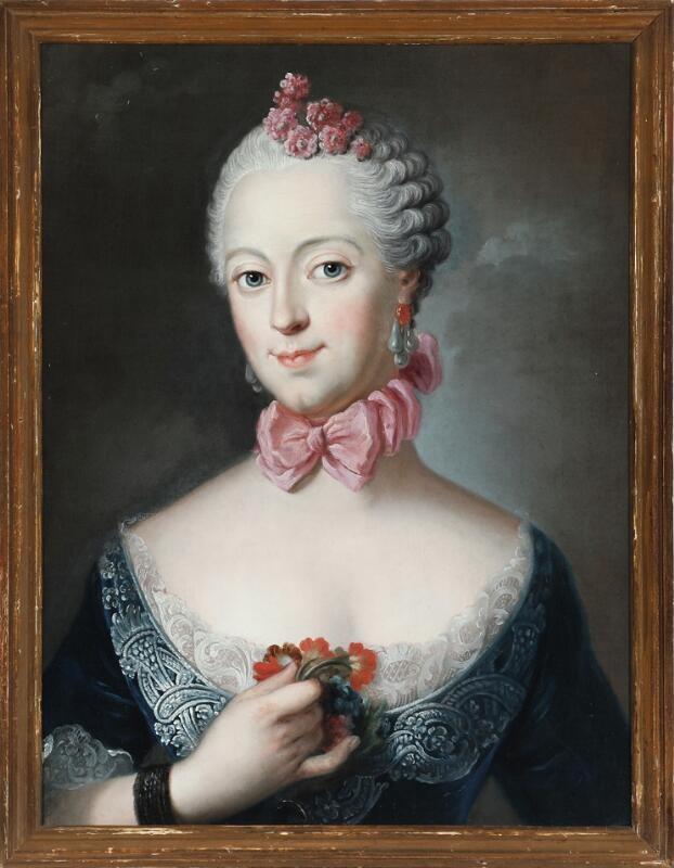 French School, 18th Century | Portrait of a young woman | MutualArt