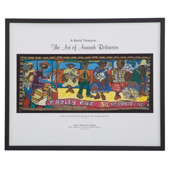 Trolly Car Ridin' Down Mt. Vernon Ave. Saturday Mornin - Aminah Lynn Robinson