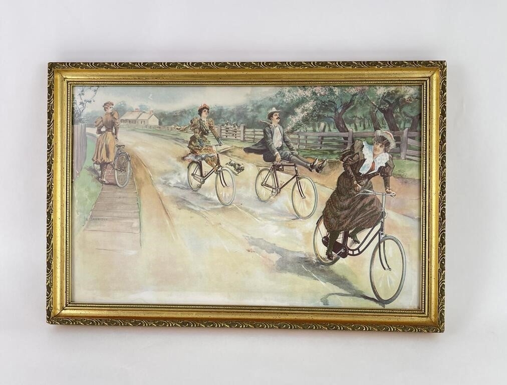 Jay Hambridge | Bicycle Race | MutualArt