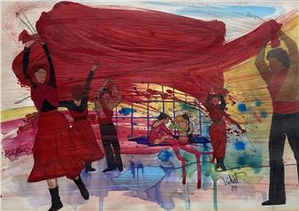 Figürlü Kompozisyon - Nihat Karaman