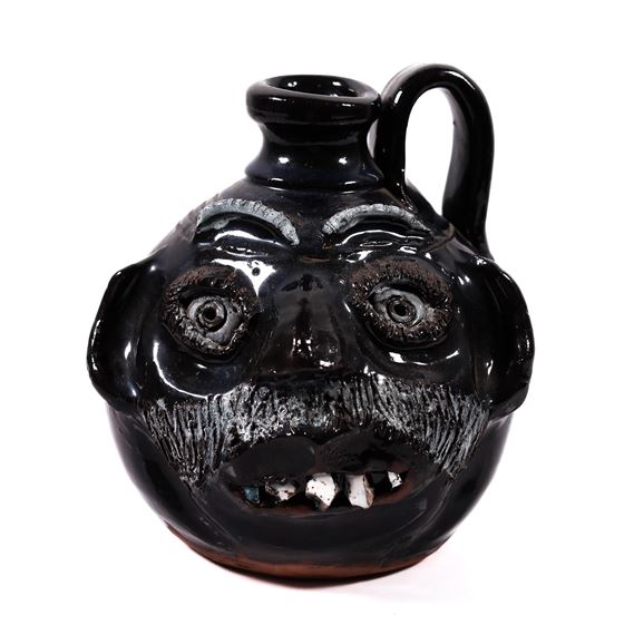 One Sided Face Vase by Bobby Ferguson