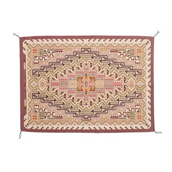 A Burntwater rug - Caroline Dick