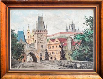 Mostecká věž v Praze - František Tvrdek