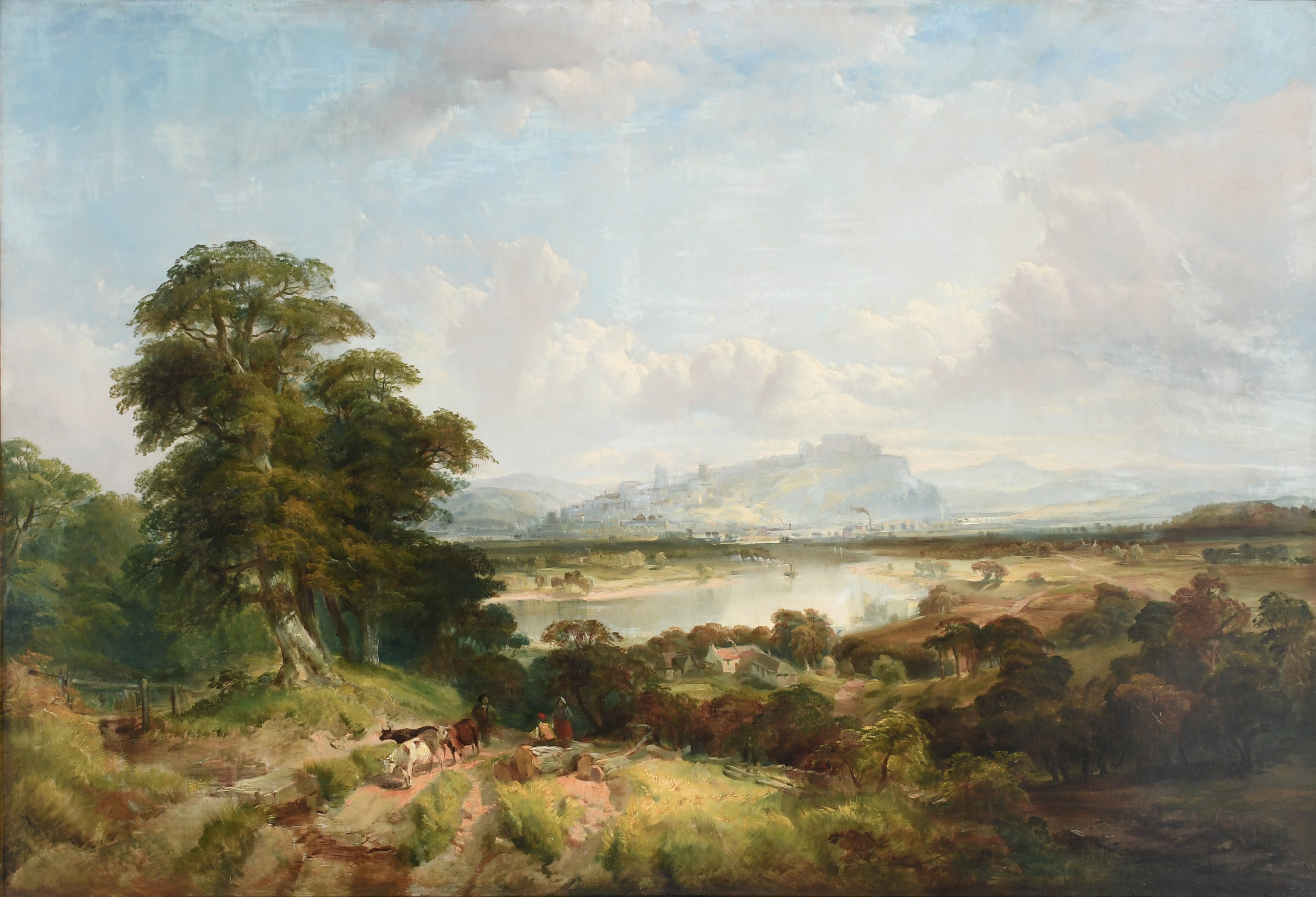 Frederick Richard Lee | View of Stirling from the Forth | MutualArt