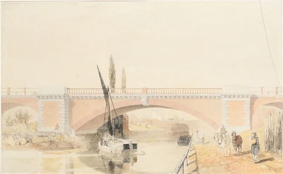 George Haydock Dodgson | Regent's Dock Viaduct on the London and ...