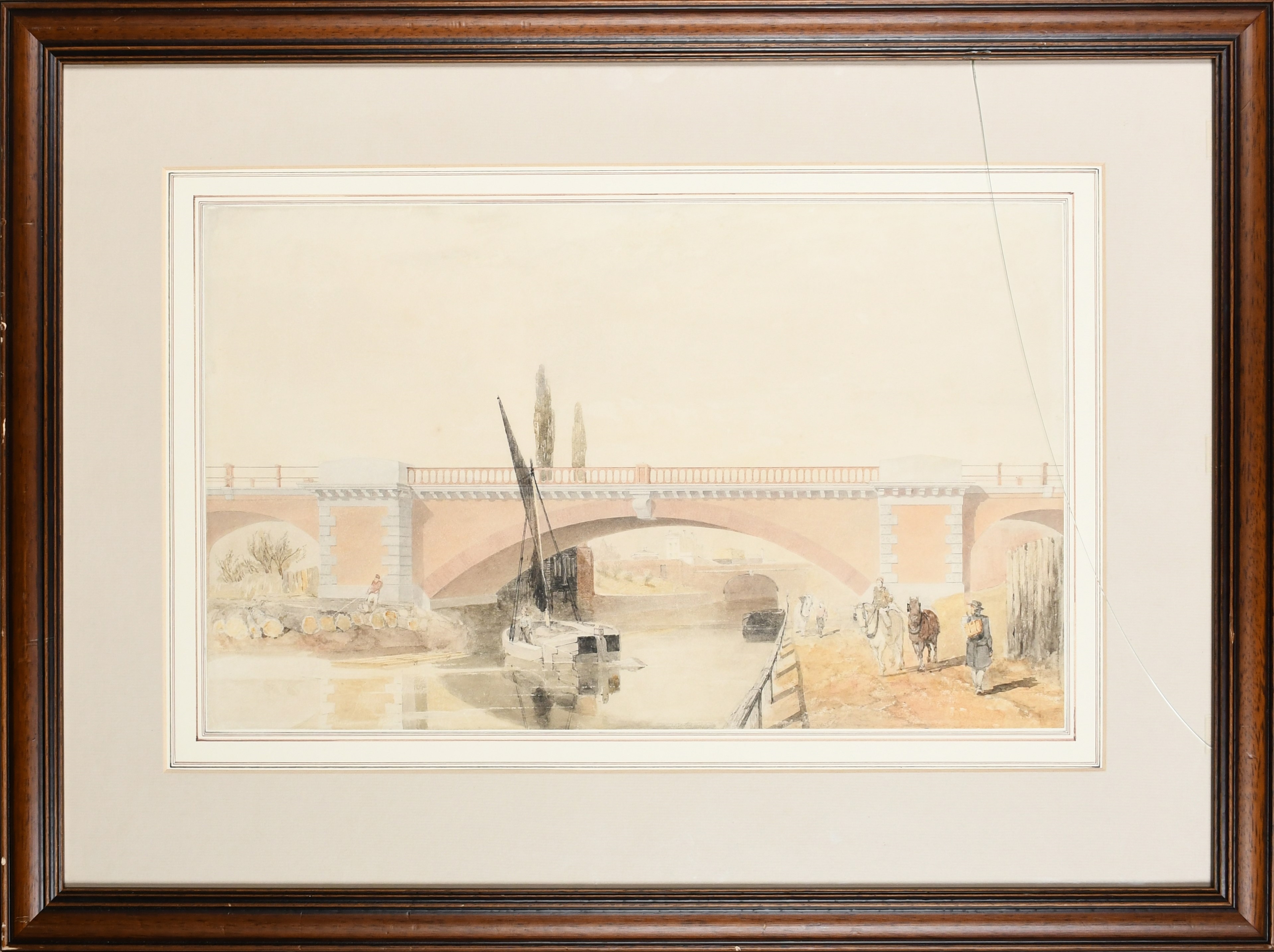 George Haydock Dodgson | Regent's Dock Viaduct on the London and ...