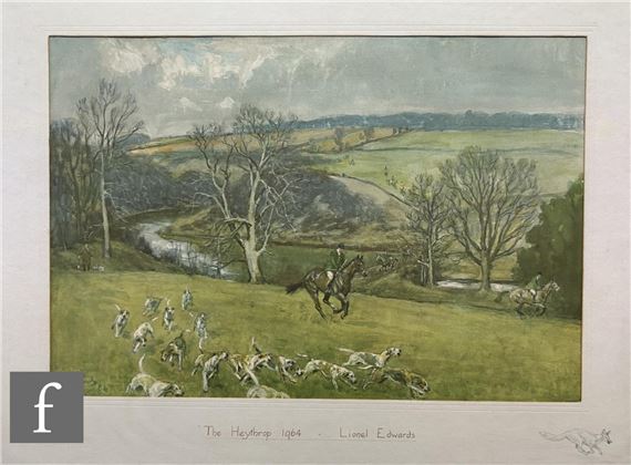 Ponies by the Loch by Walter Robin Jennings